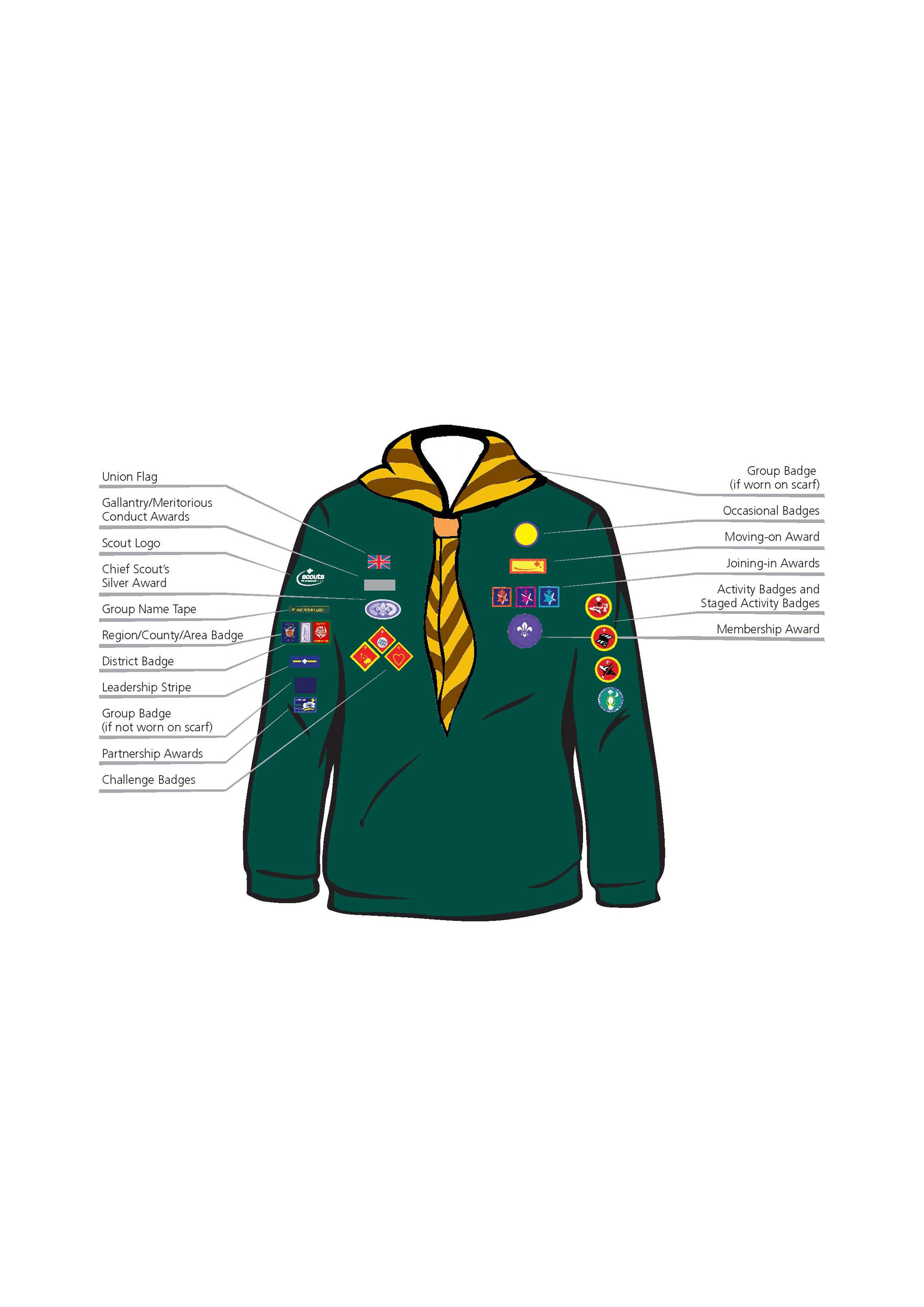 Uniform 1st Holgate Scouts